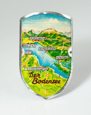 Stocknagel Stockemblem Stockschild - Der Bodensee mit Ortschaften - Neuware
