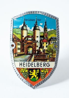 Stocknagel Stockemblem Stockschild - Heidelberg / Brücken Tor - Neuware