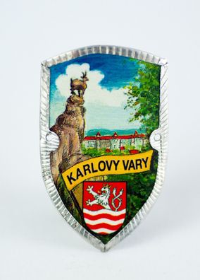 Stocknagel Stockemblem Stockschild - Karlovy Vary / Karlsbad - Neuware