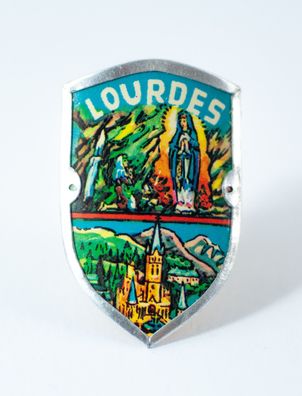 Stocknagel Stockemblem Stockschild - Lourdes / Frankreich France - Neuware