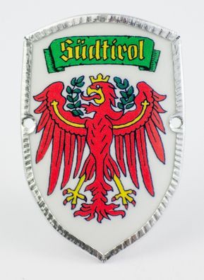Stocknagel Stockemblem Stockschild - Südtirol / Adler / Rot - Neuware