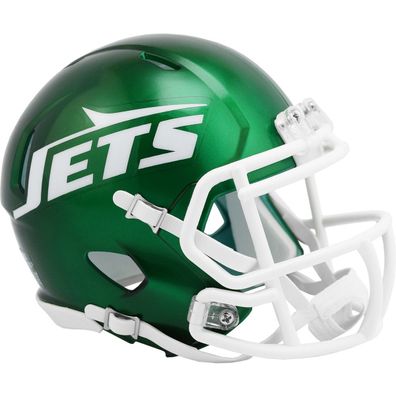 NFL New York Jets Alternate Mini Helm Speed Riddell Footballhelm 095855638799