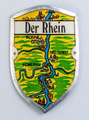Stocknagel Stockemblem - Der Rhein / Köln / Bonn / Koblenz / Mainz - Neuware