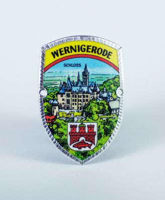 Stocknagel Stockemblem Stockschild - Wernigerode Schloss - Neuware