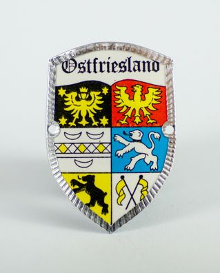 Stocknagel Stockemblem Stockschild - Ostfriesland / Wappen - Neuware