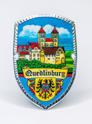 Stocknagel Stockemblem Stockschild - Quedlinburg mit Wappen - Neuware