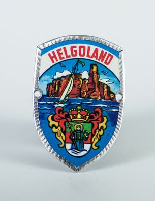 Stocknagel Stockemblem Stockschild - Helgoland / Wappen - Neuware