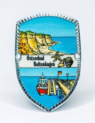 Stocknagel Stockemblem Stockschild - Ostseebad Boltenhagen / Hafen - Neuware