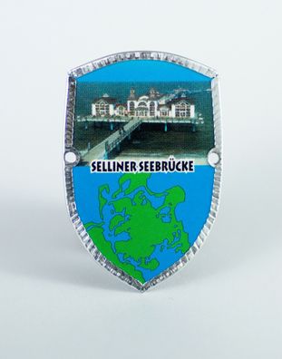 Stocknagel Stockemblem Stockschild - Selliner Seebrücke - Neuware