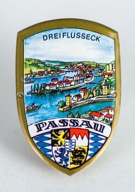 Stocknagel Stockemblem Stockschild - Passau / Dreiflusseck - Neuware