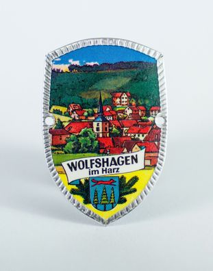 Stocknagel Stockemblem Stockschild - Wolfshagen im Harz - Neuware