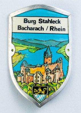 Stocknagel Stockemblem Stockschild - Burg Stahleck / Bacharach / Rhein - Neuware
