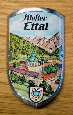Stocknagel Stockemblem Stockschild - Wappen Kloster Ettal - Neuware