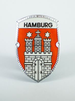 Stocknagel Stockemblem Stockschild - Wappen Hamburg - Neuware