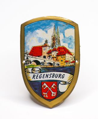 Stocknagel Stockemblem Stockschild - Regensburg / Rathaus / Dom - Neuware