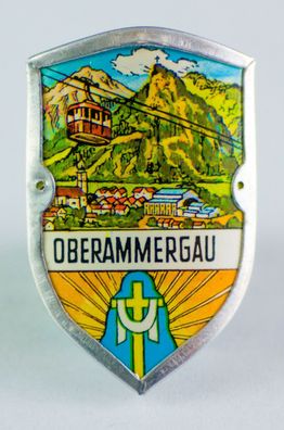 Stocknagel Stockemblem Stockschild - Oberammergau mit Seilbahn - Neuware