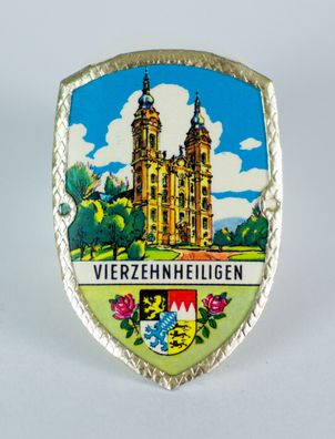 Stocknagel Stockemblem Stockschild - Vierzehnheiligen / Wappen - Neuware