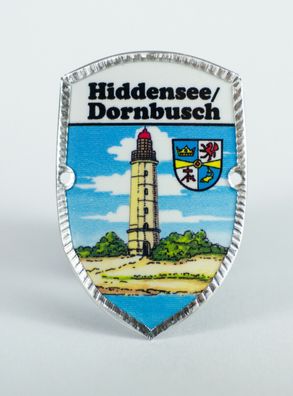 Stocknagel Stockemblem Stockschild - Hiddensee / Dornbusch - Neuware