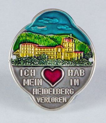 Stocknagel Stockschild - Ich hab mein Herz in Heidelberg verloren - Neuware