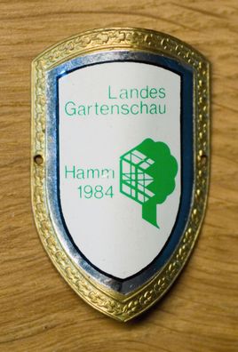 Stocknagel Stockemblem Stockschild - Landesgartenschau Hamm 1984 - Neuware