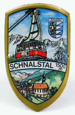 Stocknagel Stockemblem Stockschild - Schnalstal / Seilbahn / 1500m - Neuware