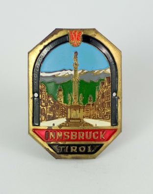 Stocknagel Stockemblem Stockschild - Innsbruck / Tirol- Neuware