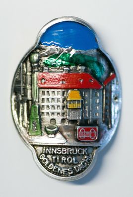 Stocknagel Stockemblem Stockschild - Innsbruck Tirol / Goldenes Dachl - Neuware