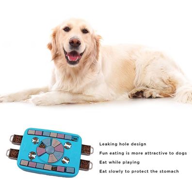 Interaktiver Hundespielzeug-Hundefutterspender, langsamer Futterautomat