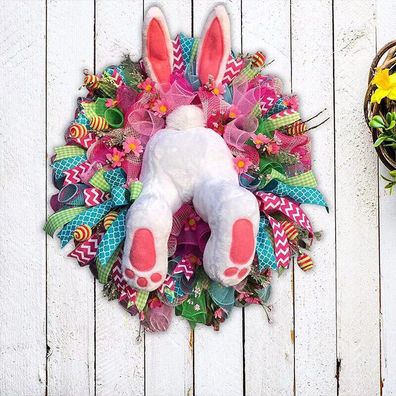 Dekofigur Osterdeko Hasenfigur Hase Deko Easter Rabbit Bunny Butt&Ears Girlande