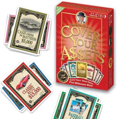Opa Beck´s Games Cover Your Assets Kartenspiel Card Game Familie Lustig Neu