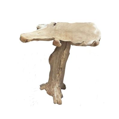 Bar Tisch Stehtisch Bistrotisch Wurzel Unikat Teak Holz