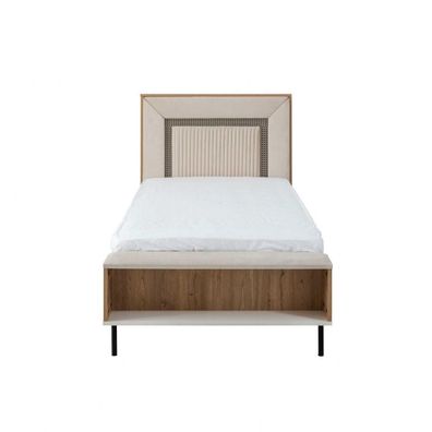 Kinderbett Bettrahmen Bett Kinderzimmer Bettgestelle Braun Holz Betten