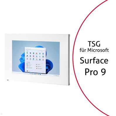 TabLines TSG098W Tablet Schutzgehäuse fér Microsoft Surface Pro 9, weiß
