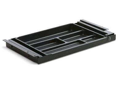 TecLines TUS003B ausziehbare Unterbau Schublade S, schwarz