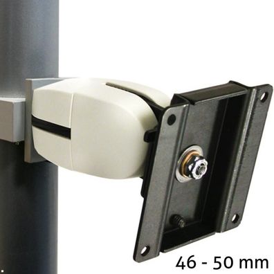 Ergotron Serie 100 Double Monitorhalterung fér Rohre / Säulen 46-50 mm