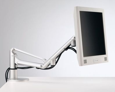 Novus LiftTEC Arm 2 Monitor Tischhalterung 7-15 kg silber (930 + 2159 + 000)