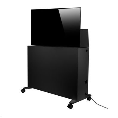 MonLines SIDEB55A mobiles TV Sideboard mit Lift bis 55 Zoll, anthrazit