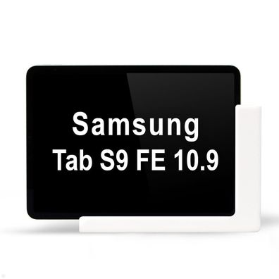 TabLines TWP032W Wandhalterung fér Samsung Tab S9 FE 10.9, weiß