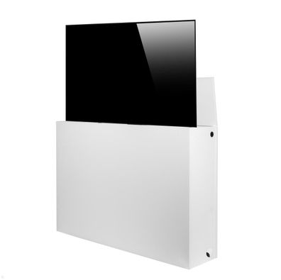 MonLines SideS75W TV Sideboard mit Lift bis 75 Zoll, weiß