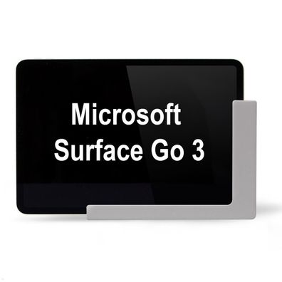 TabLines TWP023S Wandhalterung fér Microsoft Surface Go 3, silber