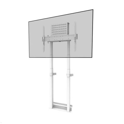 Neomounts WL55-875WH1 elektrischer TV Boden Wandhalter bis 100 Zoll, weiß