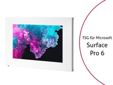 TabLines TSG060W Tablet Schutzgehäuse fér Microsoft Surface Pro 6, weiß