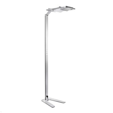 Novus Attenzia space active HCL BT LED Stehleuchte, silber (740 + 6199 + 001)