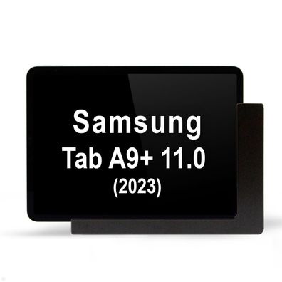 TabLines TWP035B Wandhalterung fér Samsung Tab A9+ 11.0 (2023), schwarz
