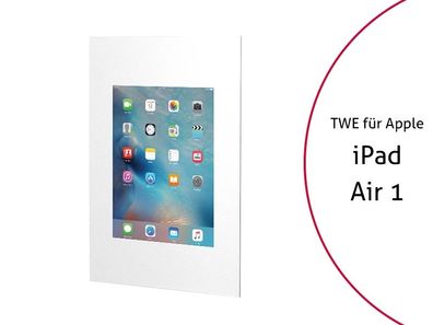 TabLines TWE037W Tablet Wandeinbau fér Apple iPad Air 1, weiß