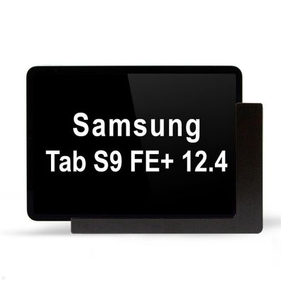 TabLines TWP033B Wandhalterung fér Samsung Tab S9 FE+ 12.4, schwarz