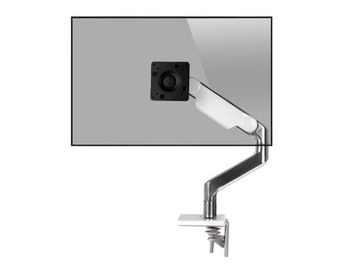Humanscale M8.1 Monitor Tischhalterung Klemme, schräg, weiß (M81CMWBTB)