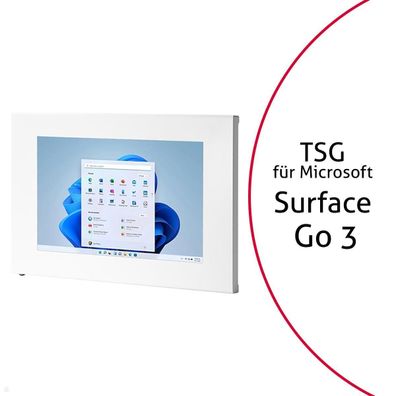 TabLines TSG084W Tablet Schutzgehäuse fér Microsoft Surface Go 3, weiß