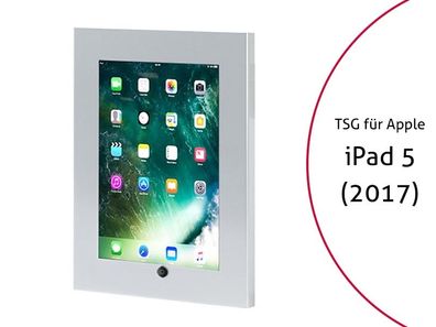 TabLines TSG042S Tablet Schutzgehäuse fér Apple iPad 5 (2017), HB, silber