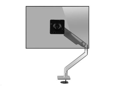 Humanscale M2.1 Monitor Tischhalterung Durchschraub schräg, silber